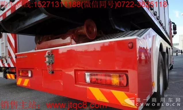 湖北江南特種汽車勾臂式消防車