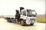 慶鈴雙橋隨車起重運(yùn)輸車